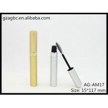 Aluminium élégant & vide ronde Tube Mascara AG-AM17, AGPM emballage cosmétique, couleurs/Logo personnalisé